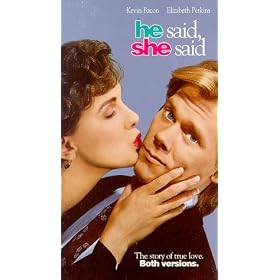 He Said She Said [VHS] [Import]