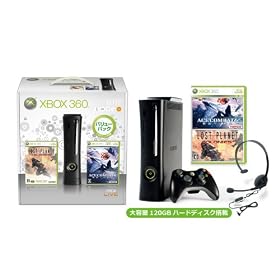 Xbox 360 �G���[�g(120GB) �o�����[�p�b�N(�u�G�[�X�R���o�b�g6 ����ւ̐�΁v&�u���X�g �v���l�b�g �R���j�[�Y�v����)�y���Ԍ��萶�Y�z