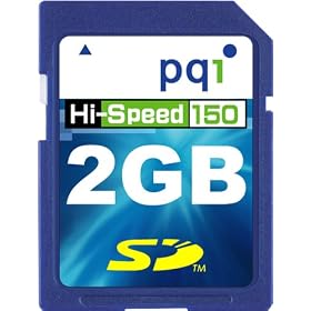 PQI SD�J�[�h 2GB 150�{���n�C�X�s�[�h QSD15-2G 22.5MB/sec �i�v�ۏ�