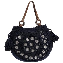 ニットサークル編みバッグSALE￥1,827