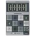 DRETEC �L���[�r�b�N �f�W�^���^�C�}�[ �V���o�[ T-146SV