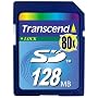 Transcend SD�J�[�h 80�{�� 128MB TS128MSD80