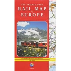 The Thomas Cook Rail Map of Europe (Travel Essentials)