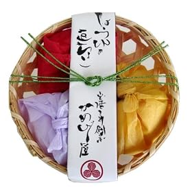  しょうゆの豆ちょこアソート3種(かごタイプ)株式会社かめびし 