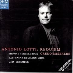 Lotti: Requiem; Credo; Miserere