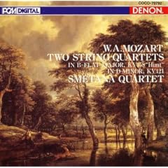 【クリックで詳細表示】モーツァルト：弦楽四重奏曲第17番