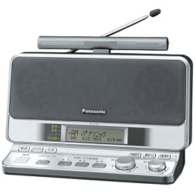 Panasonic TV(1ch-12ch)/FM/AM���W�I RF-U700-S