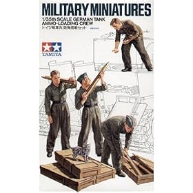 【クリックで詳細表示】1/35 ミリタリーミニチュアシリーズ ドイツ戦車兵 砲弾搭載セット