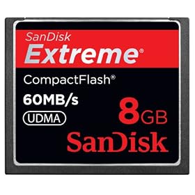 SanDisk Extreme CF �R���p�N�g�t���b�V�� 8GB 60MB/Sec. SDCFX-008G-J61