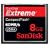 SanDisk Extreme CF �R���p�N�g�t���b�V�� 8GB 60MB/Sec. SDCFX-008G-J61