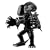 VINYL COLLECTIBLE DOLLS WARRIOR ALIEN