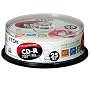 TDK �f�[�^�pCD-R 700MB 32�{���Ή� �z���C�g�v�����^�u�� 25���|�b�g�P�[�X CD-R80EWX25PS