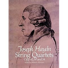 【クリックで詳細表示】Haydn： String Quartets， Op. 42， 50 and 54 [ペーパーバック]