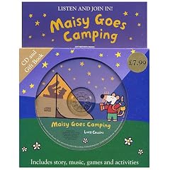 Maisy Goes Camping (Book & CD)