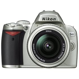 Nikon �f�W�^����჌�t�J���� D40 �_�u���Y�[���L�b�g �V���o�[ D40SWZ