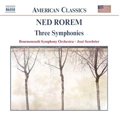 Ned Rorem: Three Symphonies