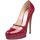 Casadei Women's 3537 Double Platform Mary Jane Pump