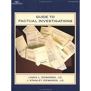 【クリックで詳細表示】Guide to Factual Investigations (The West Legal Studies Series) [ペーパーバック]