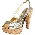 Sergio Zelcer Women's Worth Peek Toe Slingback