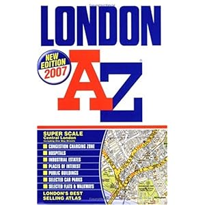 【クリックで詳細表示】London A-z (Street Atlas) [ペーパーバック]