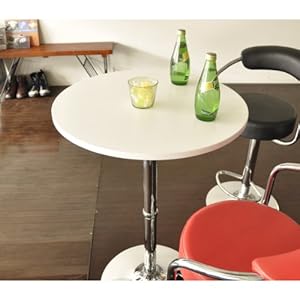 【クリックで詳細表示】KNT-J1061 ハイテーブル ホワイト