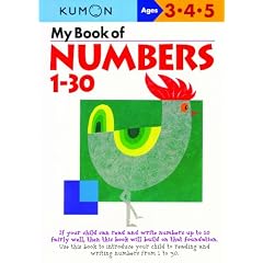 MyBookofNUMBERS1-30 Ages3�E4�E5 (Kumon's Practice Books)