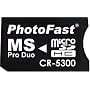 PhotoFast microSD to MS Pro Duo変換アダプターブリスターパッケージ・microSDHC8GB対応・1ヶ月保証 CR-5300