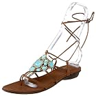 Stuart Weitzman Women's Medallion Strappy Sandal With Ornament