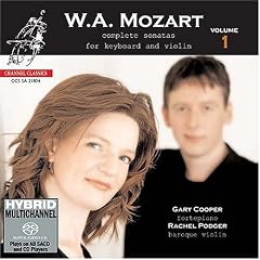 Mozart: Complete Sonatas for Keyboard & Violin, Vol. 1 [Hybrid SACD]