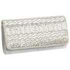 La Regale Sequin Bead Shoulder Clutch