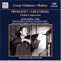 Prokofiev / Gruenberg: Violin Concertos