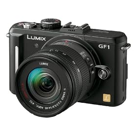 Panasonic �f�W�^�����J���� GF1 �����Y�L�b�g(14-45mm/F3.5-5.6�W���Y�[�������Y�t��) �G�X�v���u���b�N DMC-GF1K-K