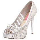 Betsey Johnson Women's Deandra Open Toe Pump