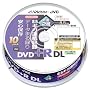 Vctor �f�[�^�p�Ж�2�wDVD+R 8�{�� �z���C�g�v�����^�u�� 10�� �X�s���h�� [VP-R85SDL10]