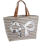 [カシュカシュ] スパンコールリボンボーダートート