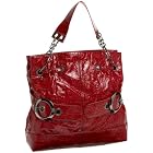 BIG BUDDHA Cynthia Ostrich-Embossed Shoulder Bag - Free Overnight Shipping & Return Shipping: Endless.com from endless.com