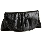 La Regale Faux Snake Clutch