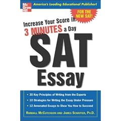 【クリックで詳細表示】Increase Your Score in 3 Minutes a Day： SAT Essay： Randall McCutcheon， James Schaffer： 洋書