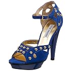 Steve Madden Women's Kerrin Two Piece Studded Hi Heel Platform