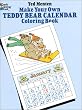 Make Your Own Teddy Bear Calendar Coloring Book