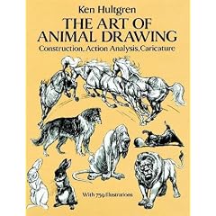 The Art of Animal Drawing: Construction, Action Analysis, Caricature (Dover Books on Art Instruction, Anatomy)