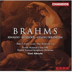Brahms: Rinaldo; Rhapsody; Gesang der Parzen