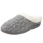 Dearfoams Cable Sweater Knit Clog