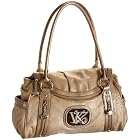 KATHY Van Zeeland Money Talks Flap Satchel