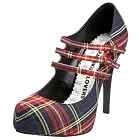 Harajuku Lovers Airlie Plaid Mary Jane Pump