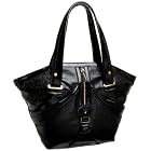 SONDRA ROBERTS NEW YORK Patent Leather Tote