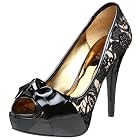 GUESS Chief 3 Peep Toe Platform Pump