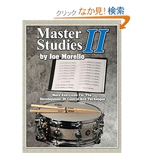 【クリックでお店のこの商品のページへ】Master Studies II: More Exercises for the Development of Control and Technique