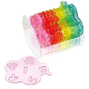 【クリックで詳細表示】おべんとう抜き型 たのしメール： ホーム＆キッチン