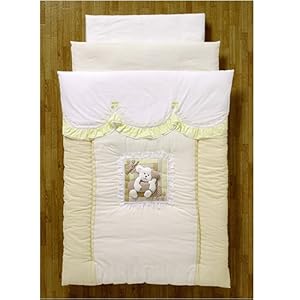 【クリックで詳細表示】ドリーム・オブ・くまさん組布団17点セット